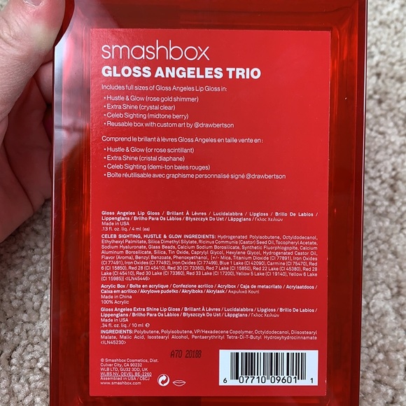 Brand new smashbox Gloss Angeles lipgloss trio - Picture 3 of 3